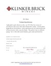 Klinker Brick Winery - For the Trade